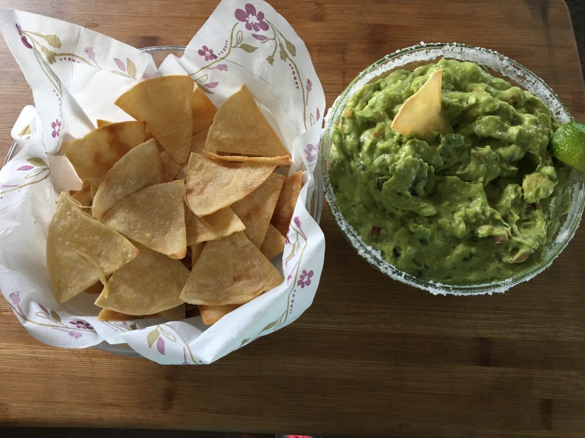 Margarita Guacamole and Chips Scout N' About