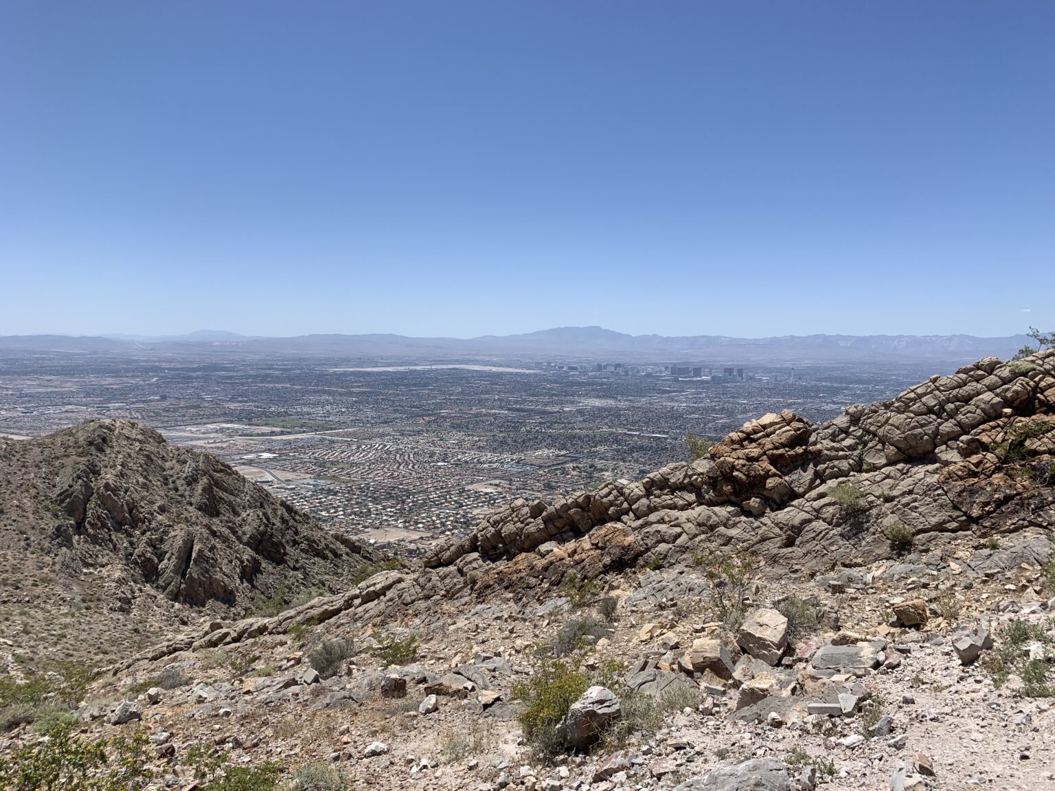 Hiking Frenchman Mountain Las Vegas, NV Scout N' About
